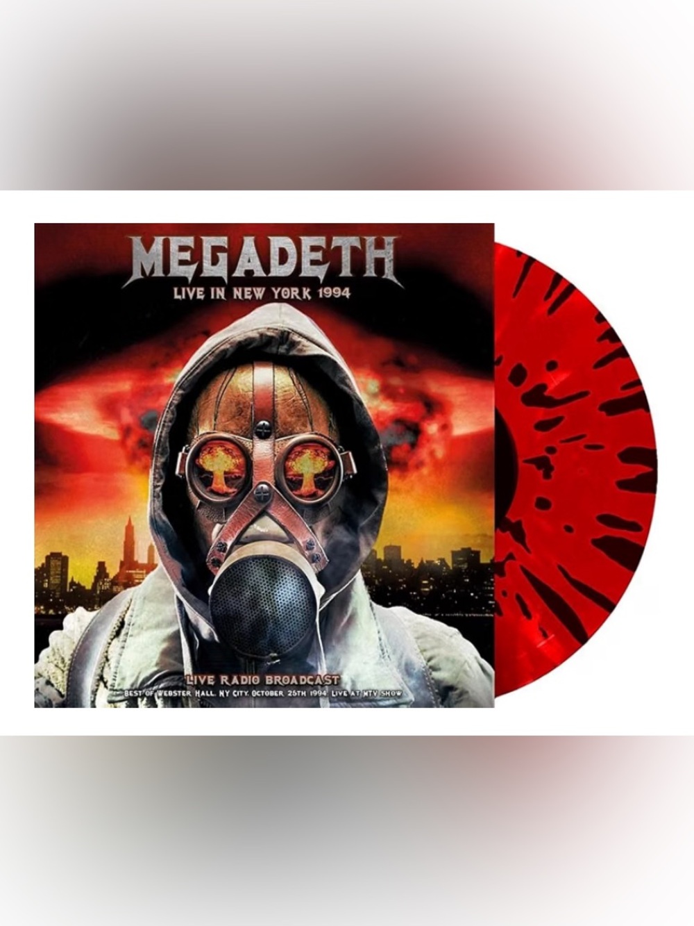 Megadeth Live In New York 1994 - Megadeth - Limited Color Edition. NEW!!!